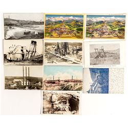 Montana Mining Related Postcards