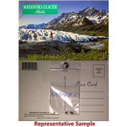 Alaska Gold Taped to Post Cards