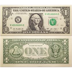Sequential Serial Number $1 FRNs