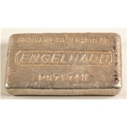 Engelhard 10 troy ounce Silver Bar