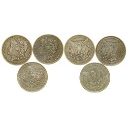 Morgan Dollar Tail Feather Varieties