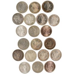 Ten Morgan Dollars