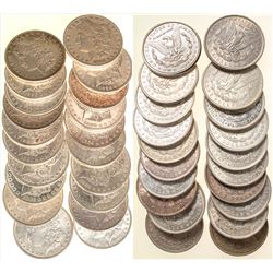 Roll of Morgan Dollars