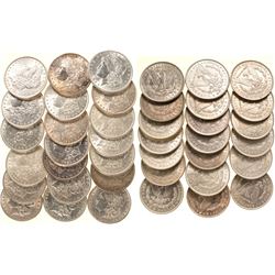 Roll of  Morgan Dollars