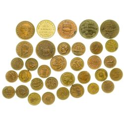 Hard Times/Civil War/ Storecard Tokens