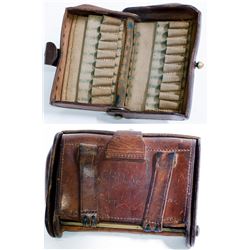 U.S. Krag Rifle leather Cartridge Box