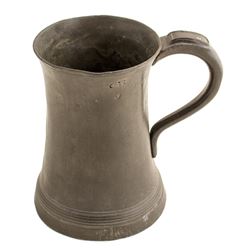Very Early Pewter Beer Stein