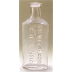 Rare Bisbee Drug Bottle