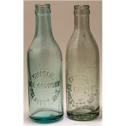 Two Crystal Ice Company Sodas