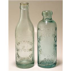 Monterey Soda Bottles