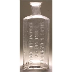 Silas Canfield Drug Bottle