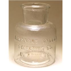 Arkansas Valley Smelting Co. Embossed Bottle