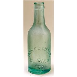 Houck & Dieter Soda Bottle