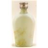 Image 1 : Milk Glass Coffin Half Pint Whiskey Flask