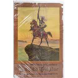 Knight's Templar Poster, H. W. Hansen