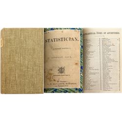 Statistician, August 1875