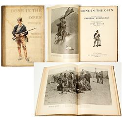 "Done in the Open" by Frederic Remington