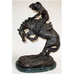 The Rattlesnake by Frederick Remington