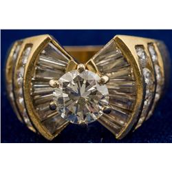 Layered Diamond Ring