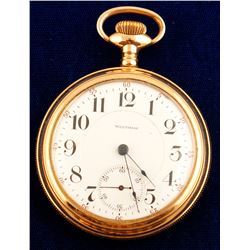 Waltham Open Faced Pocket Watch