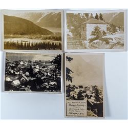 Four Real Photo Postcards