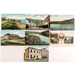 Mining Camp Photo Post Cards