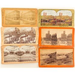 6 San Francisco Stereographs