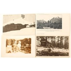 Tahoe/ Johnsville Area Postcards