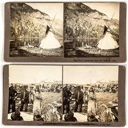 Two Stereographs--Native American
