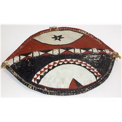 Hide and Sinew Painted Shield