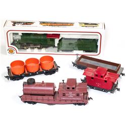 HO Steam Locomotives V&T cars