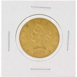 1907 $10 Liberty Head Eagle Gold Coin