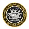 Image 1 : .999 Silver Ballys Las Vegas $10 Casino Gaming Token Limited Edition