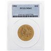 Image 1 : 1901 $10 Liberty Head Eagle Gold Coin PCGS MS61