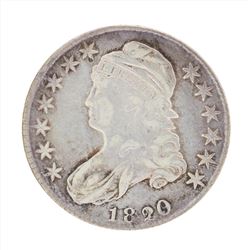 1820/19 Capped Bust Half Dollar Coin