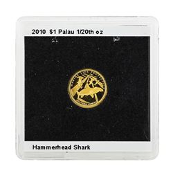 2010 $1 Palau 1/20 oz Gold Coin