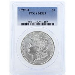 1899-O $1 Morgan Silver Dollar Coin PCGS MS63