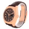 Image 4 : Rolex Sky-Dweller Everose Chocolate Brown Rose Gold Mens Watch