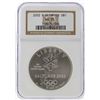 Image 1 : 2002-P $1 Salt Lake Olympics Silver Coin NGC MS70