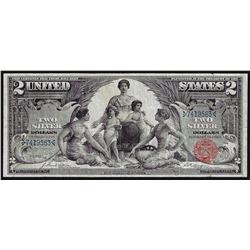 1896 $2 Silver Certificate Educational Note