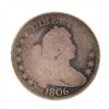 Image 1 : 1806 Draped Bust Half Dollar Coin