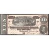 Image 1 : 1864 $10 The Confederate States of America Note