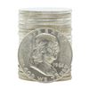 Image 1 : Roll of (20) 1962-D Brilliant Uncirculated Franklin Half Dollar Coins