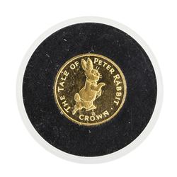 1995 Gibraltar Crown 1/10 Gold Coin