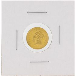 1859 $1 Indian Princess Head Gold Coin Solder