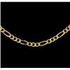 Image 2 : 14KT Yellow Gold Figaro Chain