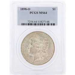 1898-O $1 Morgan Silver Dollar Coin PCGS MS64