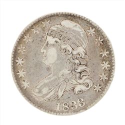 1833 Capped Bust Half Dollar Coin