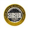 Image 1 : .999 Silver Circus Circus $10 Casino Gaming Token Limited Edition