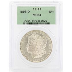 1898-O $1 Morgan Silver Dollar Coin PCGS MS64